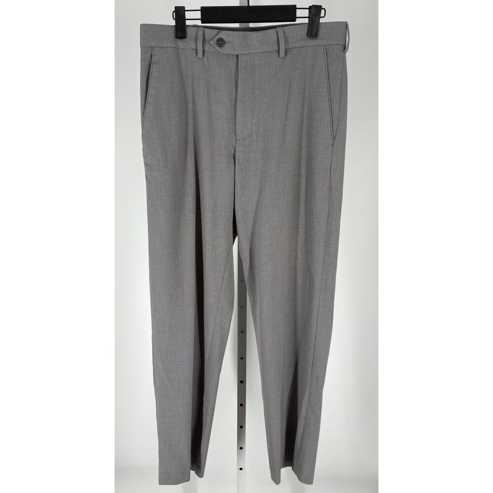 Croft & Barrow Mens Grey Dress Pants
